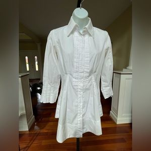 Union of Angels white button blouse S